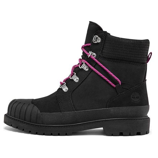 (WMNS) Timberland Holiday Luxe Waterproof Boot 'Black Nubuck' A2JWZW