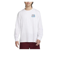 Nike SB Max90 Graphic Long Sleeve T-Shirt Asia Sizing 'White' FQ3714-100