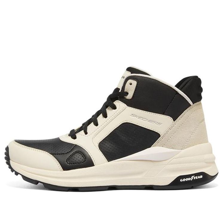 (WMNS) Skechers Global Jogger 'Black Creamwhite' 149771-NTBK