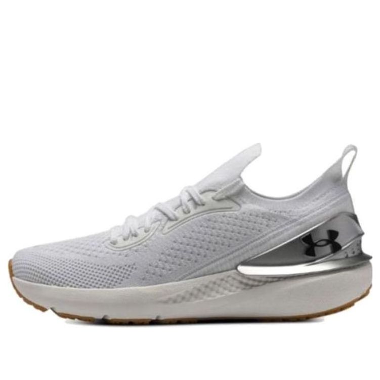 Under Armour Shift Running Shoes 'White Silver' 3027776-100