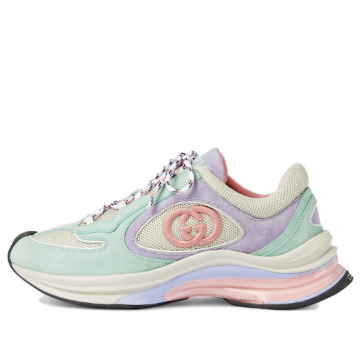(WMNS) Gucci Run Sneaker 'Turquoise Suede' 746939-AACSK-3942