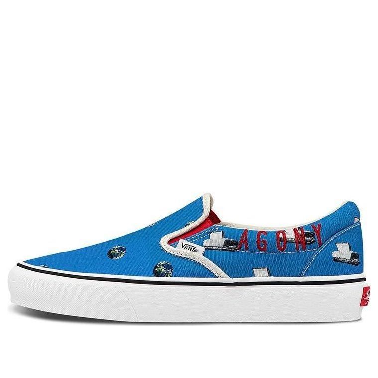 Vans Cali Thornhill Dewitt x Vault Classic Slip-On LX 'Blue Crisis Actor' VN0A3QXY61H