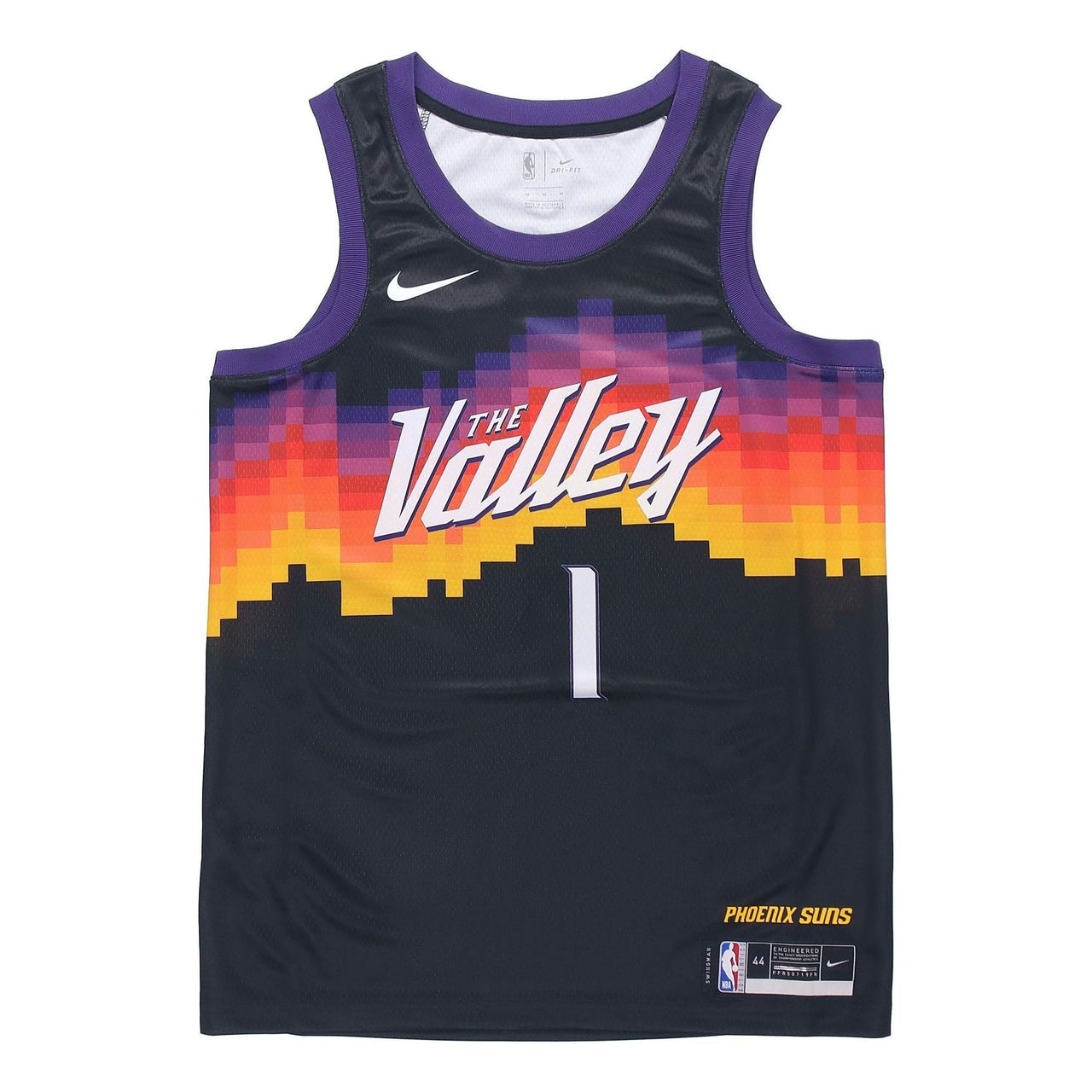 Nike NBA Devin Booker Phoenix Suns 2022/23 Fan Edition Swingman Jersey #1 CN1773-013