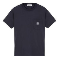 STONE ISLAND Plain Logo T-shirt 'Black' 101521957-A0020