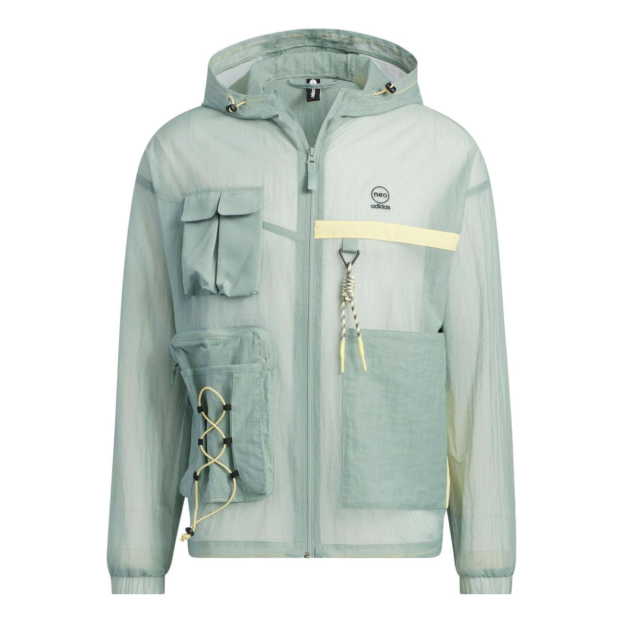 adidas Neo City Escape Windbreaker Jackets 'Teal' IA6861