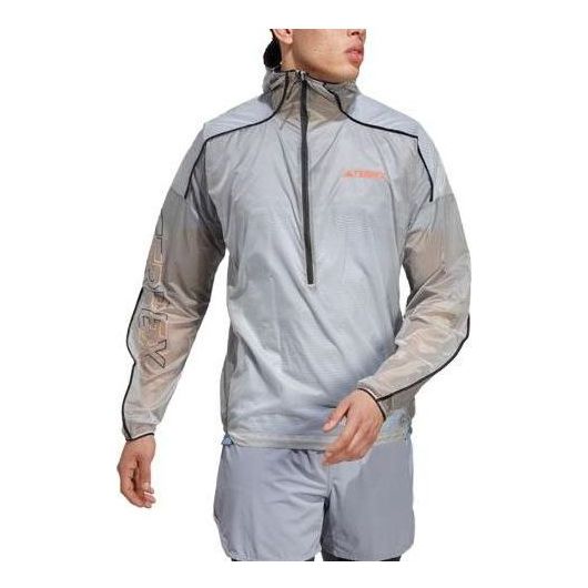 adidas Terrex Agravic Windweave Pro Wind Jacket 'Silver Grey' HT9408