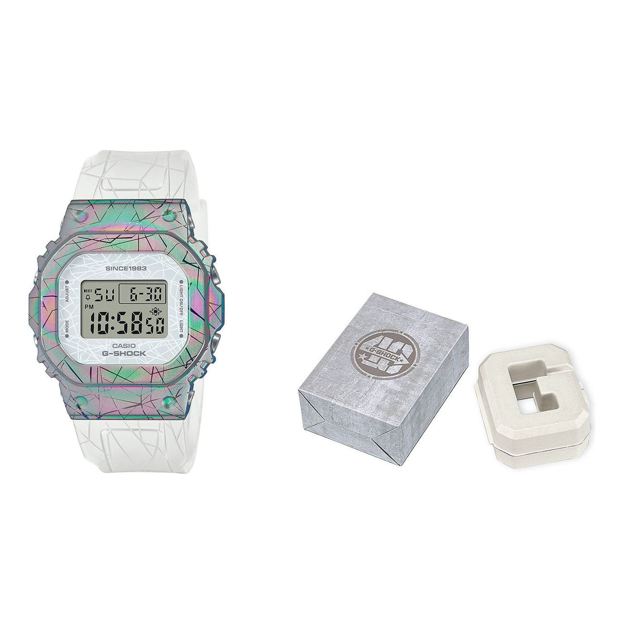 CASIO G-Shock Digital 'White' GM-S5640GEM-7PR