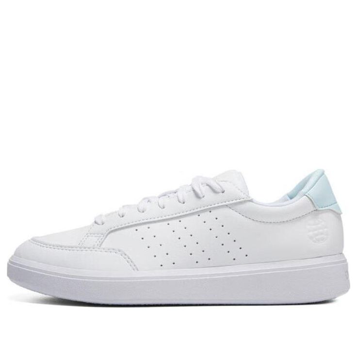 (WMNS) adidas Nova Court Lifestyle Vegan Shoes 'White Almost Blue' GX1760