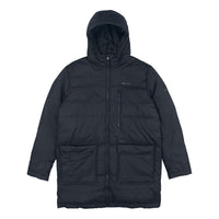 adidas neo Casual hooded Stay Warm Down Jacket Black FK9948
