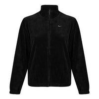 (WMNS) Nike Sportswear Casual Sports Stand Collar Retro Jacket Black BV4467-010