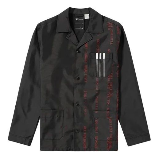adidas originals x Alexander Wang Crossover Casual Coach Jacket Black CZ8319