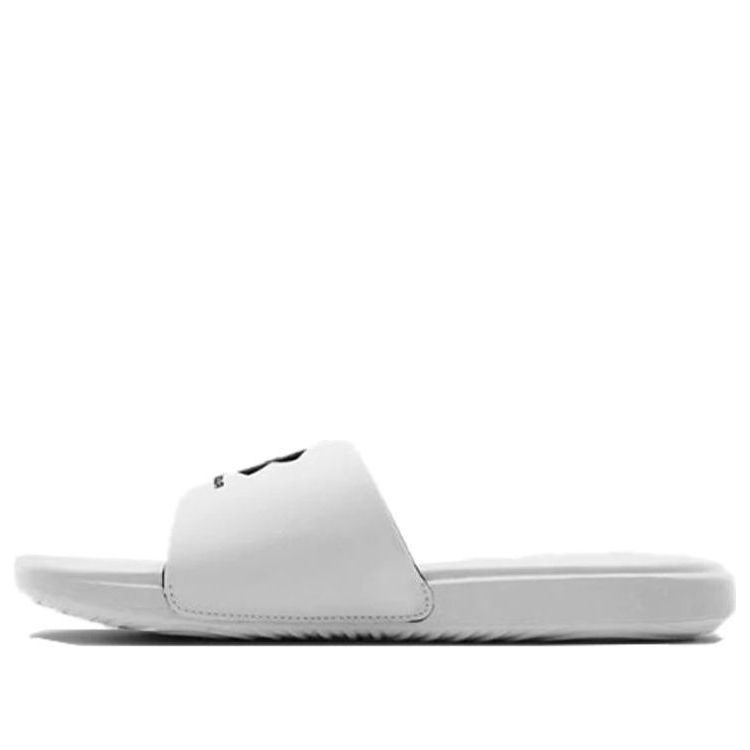 Under Armour Ansa Fixed Slide 'White Black' 3023761-103