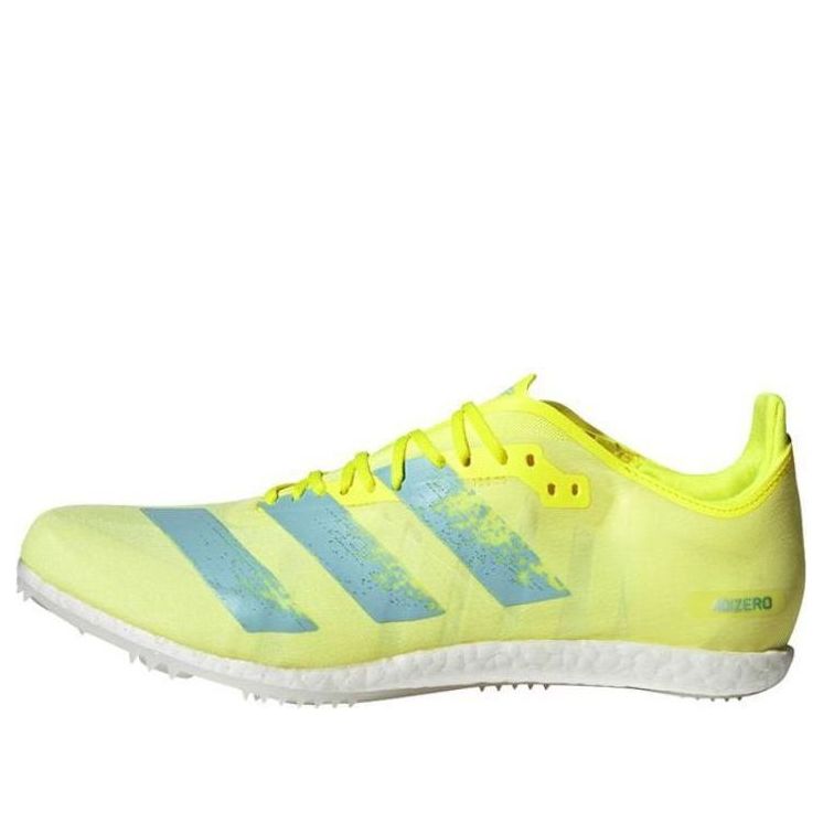 adidas Adizero Avanti Track Field Shoes 'Yellow Aqua' FW2246