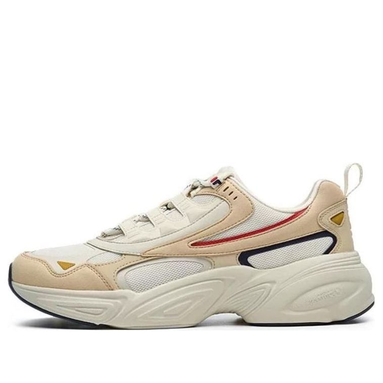 FILA Cube Running Shoes 'White Beige' F12M216130FWS