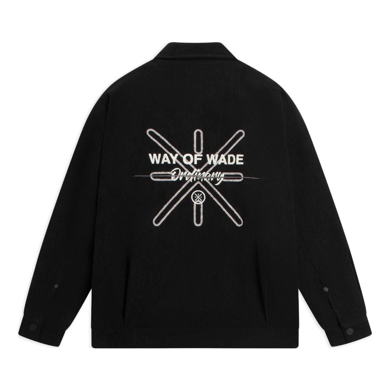 Li-Ning Way Of Wade Logo Corduroy Jacket 'Black' AJMS065-1