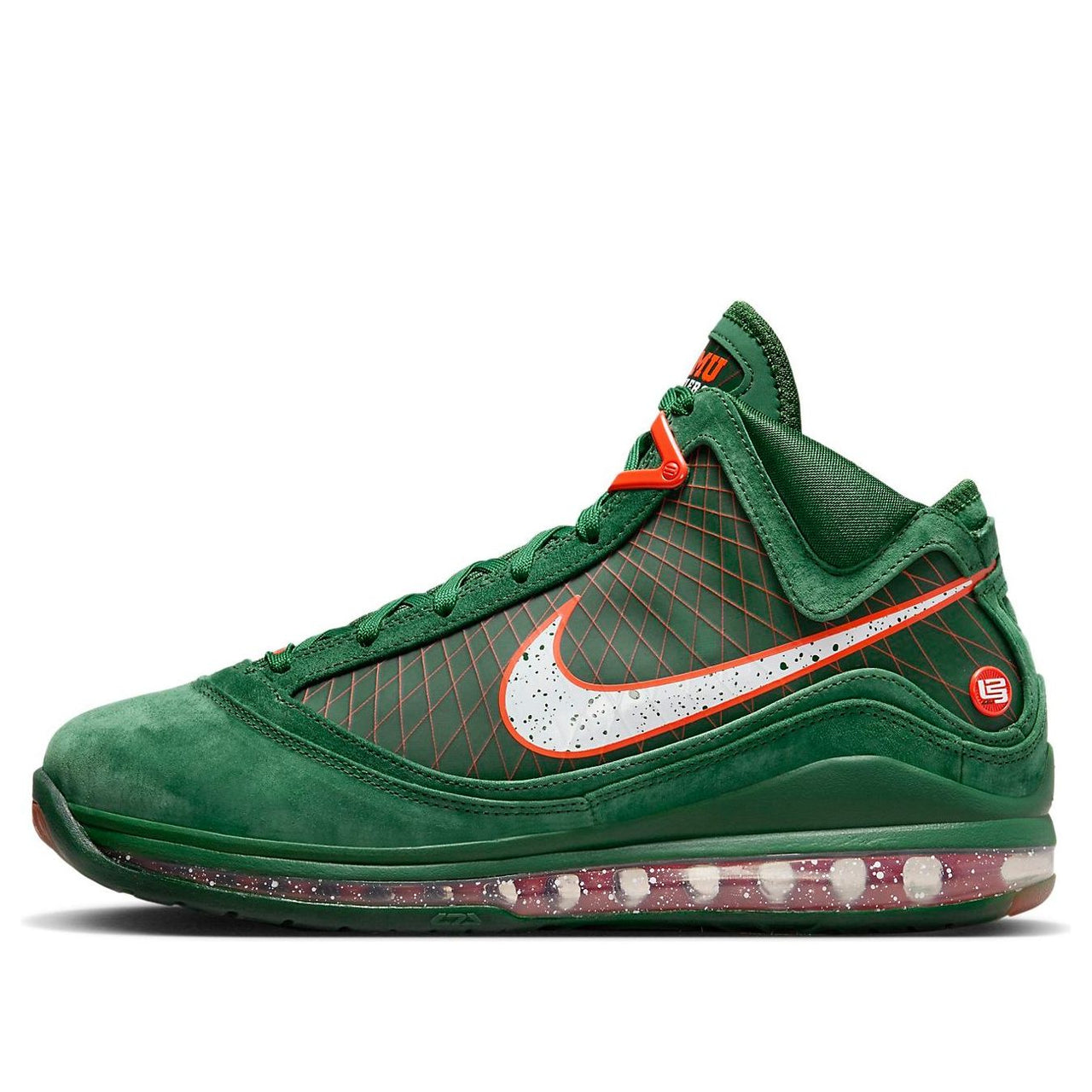 Nike x Florida A&M University LeBron 7 Retro 'Rattlers - Gorge Green' DX8554-300