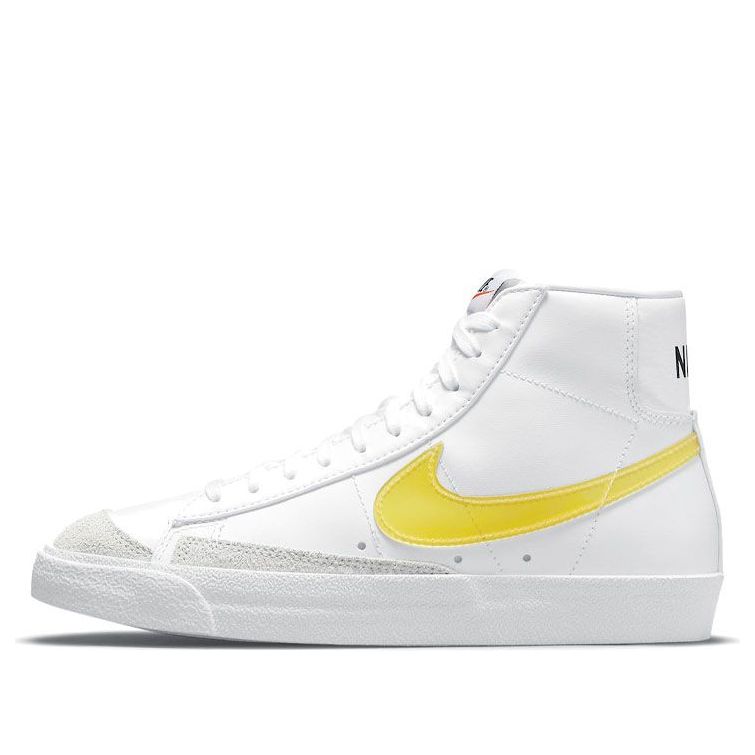 (WMNS) Nike Blazer Mid '77 Essential 'White Opti Yellow' DJ3050-101