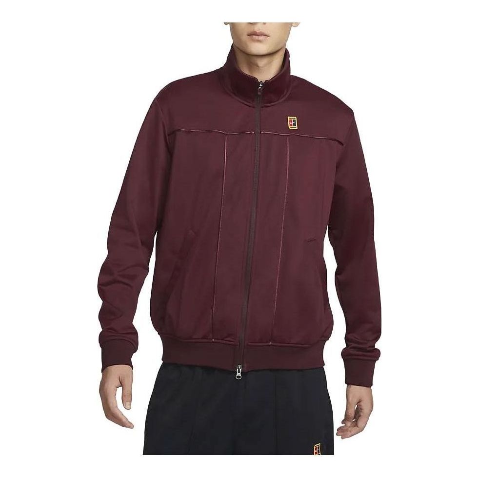 Nike Court Tennis Jacket 'Burgundy' DC2566-652
