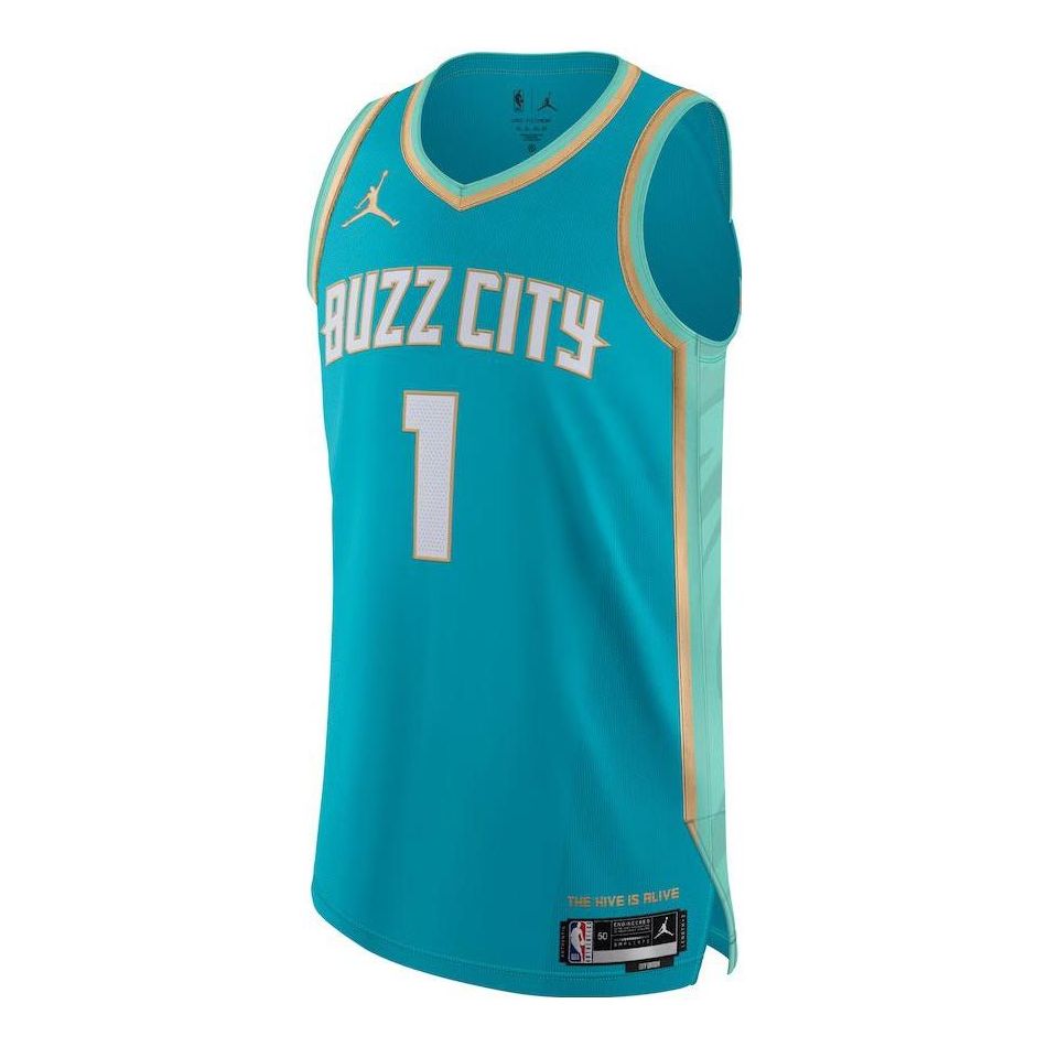 Air Jordan x NBA Charlotte Hornets City Edition 23-24 Swingman Jersey 'Lamelo Ball 1' DX8753-415