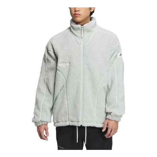 adidas Sportswear Lounge Jacket 'Silver' IQ1367