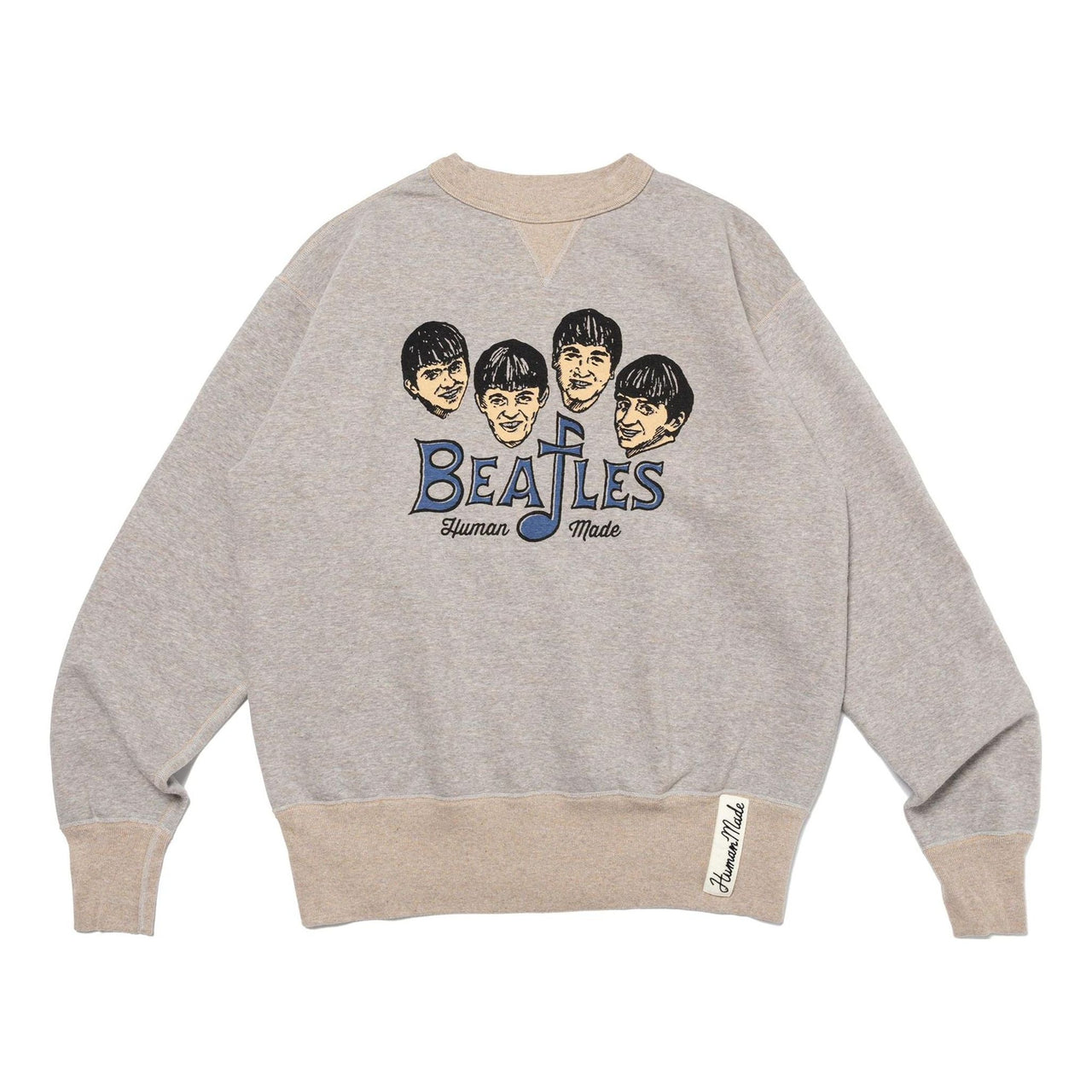 HUMAN MADE Beatles Tsuriami Sweatshirt 'Grey' HM26CS023