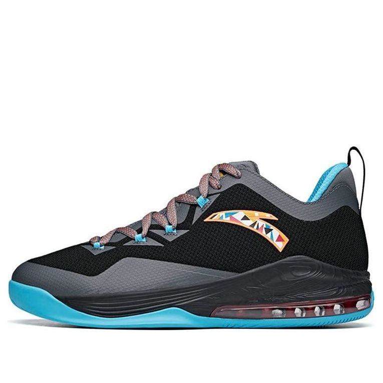 ANTA Shield Knit 'Black Grey Blue' 912121102S-1