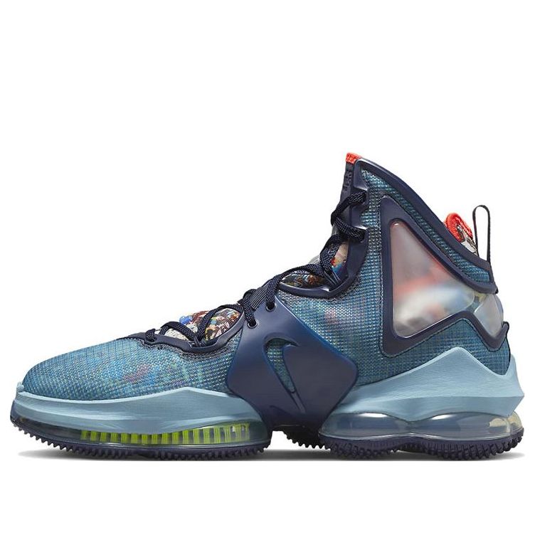 Nike LeBron 19 'Fast Food - Dutch Blue' CZ0203-400