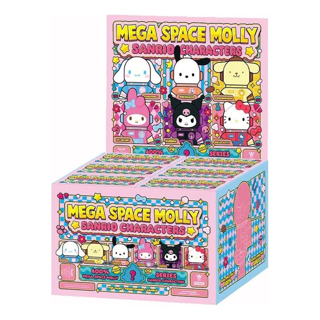 Pop Mart Mega Space Molly Sanrio Characters 400% Sealed Case (6 Blind Boxes) PPMT-2410-0203