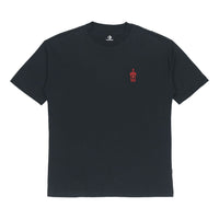 Converse Applique Short-sleeve Tee Unisex Black 10020849-001