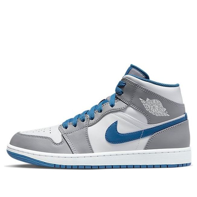 ⚡️Air Jordan 1 Mid 'Cement Grey True Blue' DQ8426-014