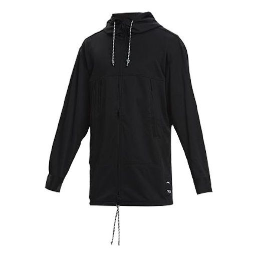 Men's Y-3 Hooded Track Jacket Black GK4806