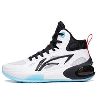 (GS) Li-Ning Yushuai 17 High 'White Black' YKBT068-3