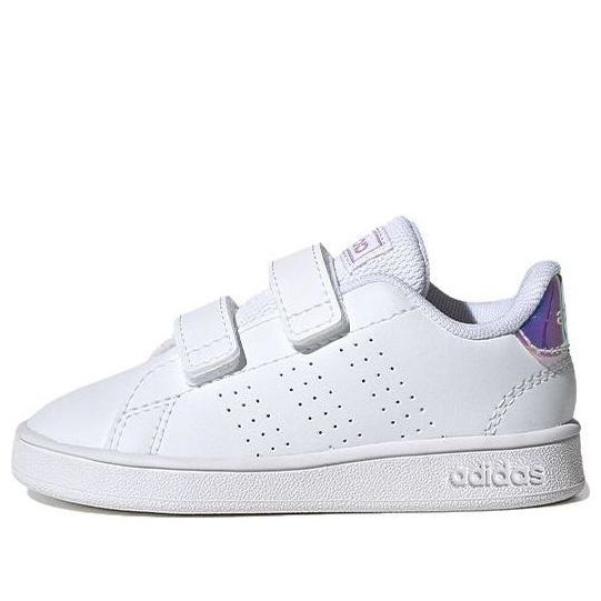 (TD) adidas Advantage 'White Silver Metallic' FY4626