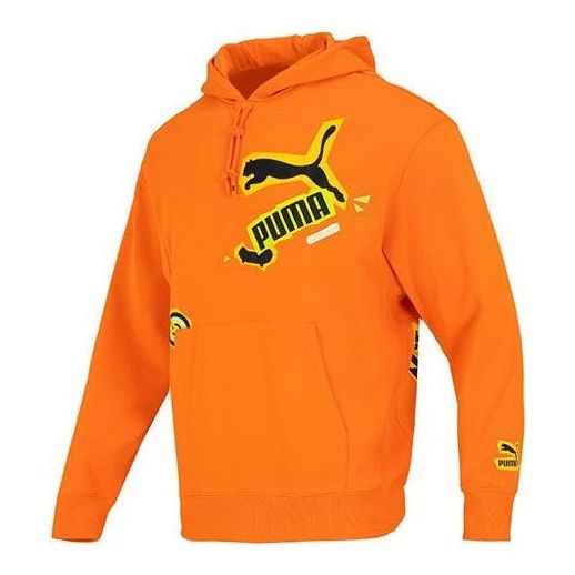 PUMA Classics Street Sport Hoodie 'Orange' 539966-23