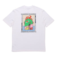 PUMA Back Pattern Printing Short Sleeve White 597337-02