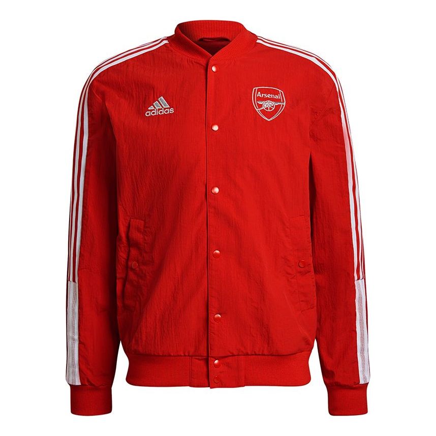 adidas Afc Cny Bomber Series Arsenal Soccer/Football Sports Jacket Red GU6959
