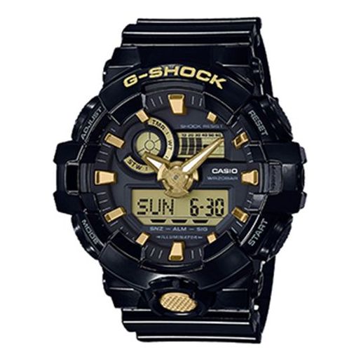 CASIO G-Shock Analog-Digital 'Black' GA-710GBX-1A9PR
