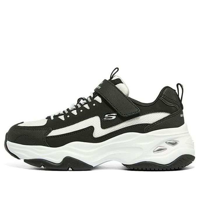 (GS) Skechers Dlites 4.0 'Black White' 302542L-BKW