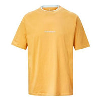 Men's Converse All Star Casual Round Neck Short Sleeve Yellow 10019592-227