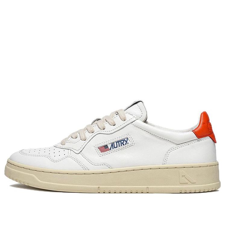 (WMNS) Autry Medalist Low 'White Orange' AULW-LL24
