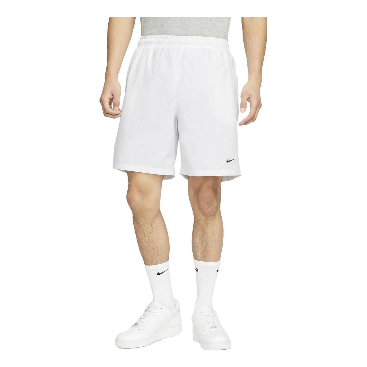Nike Solo Swoosh Woven Shorts 'White' DX0750-100