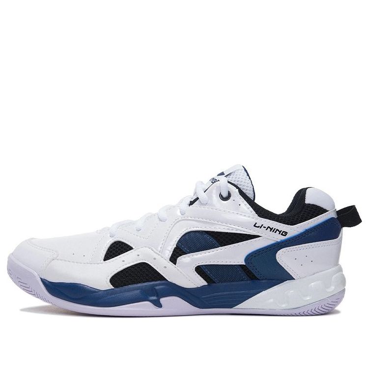 Li-Ning Badminton Shoes 'White Navy' AYTN003-14