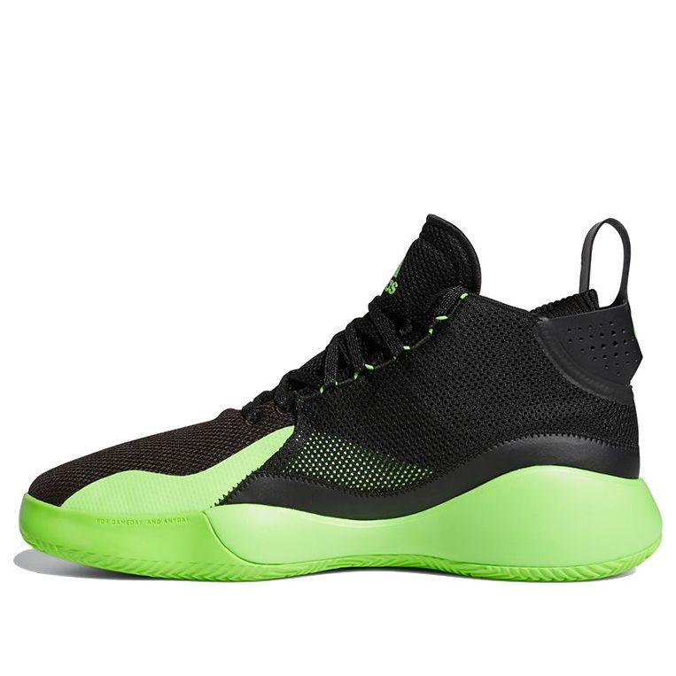 adidas D Rose 773 2020 'Black Team Solar Green' FZ1268