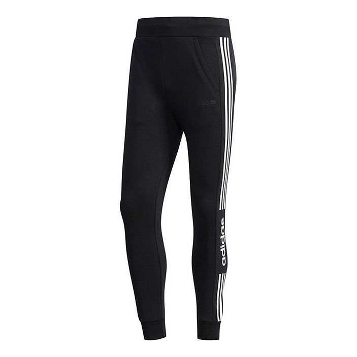 adidas neo Athleisure Casual Sports Training Running Long Pants Black FQ3265