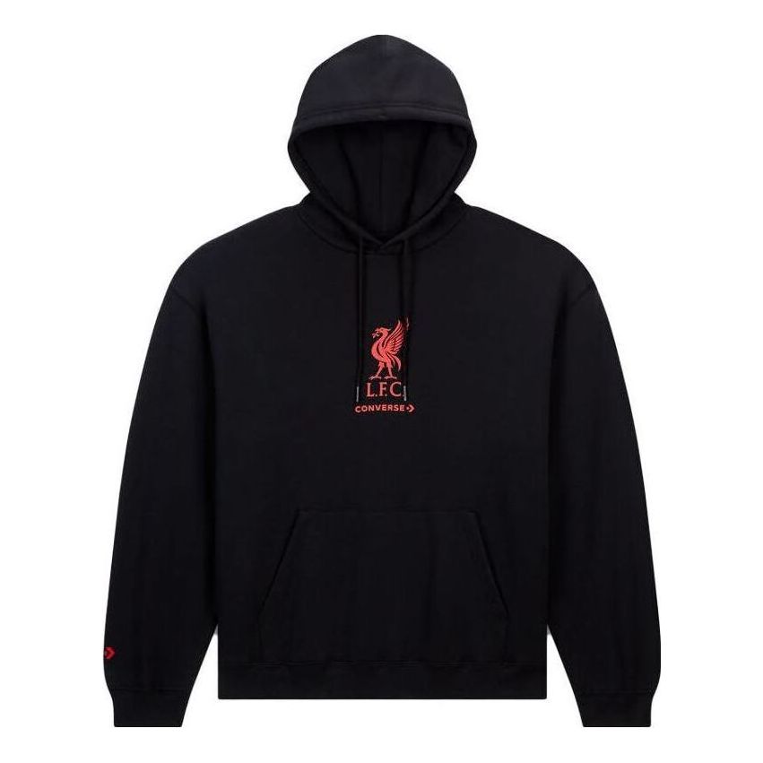 Converse x LFC Loose-Fit Logo Hoodie 'Black' 10026265-A03