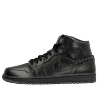 Air Jordan 1 Mid 'Black' 554724-021