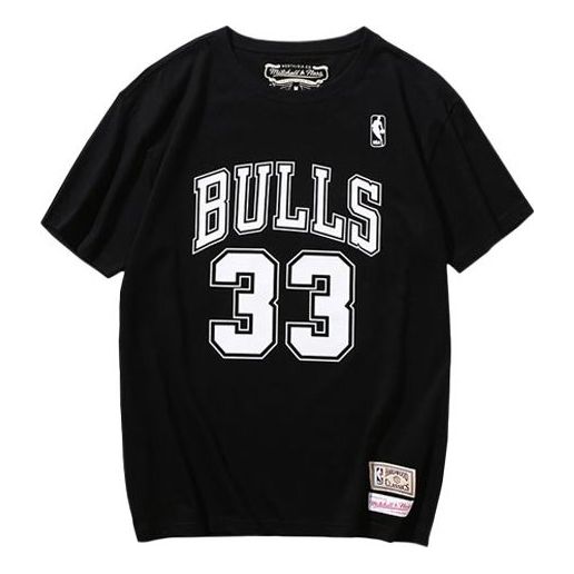Mitchell & Ness x NBA Chicago Bulls T-shirt 'Scottie Pippen 33' MN13S18-SPI