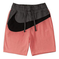 Nike Big Swoosh Large Casual Sports Shorts Pink AR3162-668