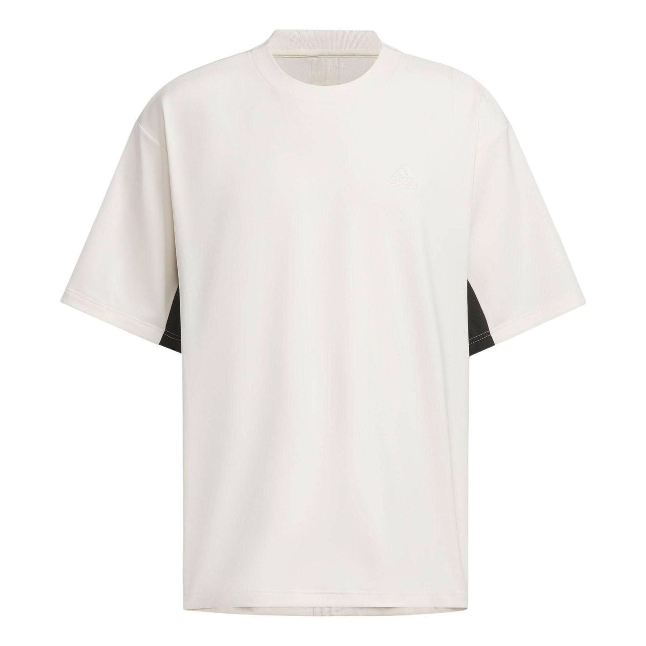 adidas Future Style T-Shirt Asia Sizing 'White Black' JI9882