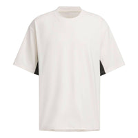 adidas Future Style T-Shirt Asia Sizing 'White Black' JI9882